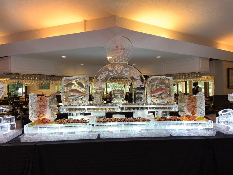 Ice sculpture delivered in St. Augustine