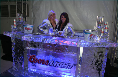 Ice sculpture delivered in St. Augustine